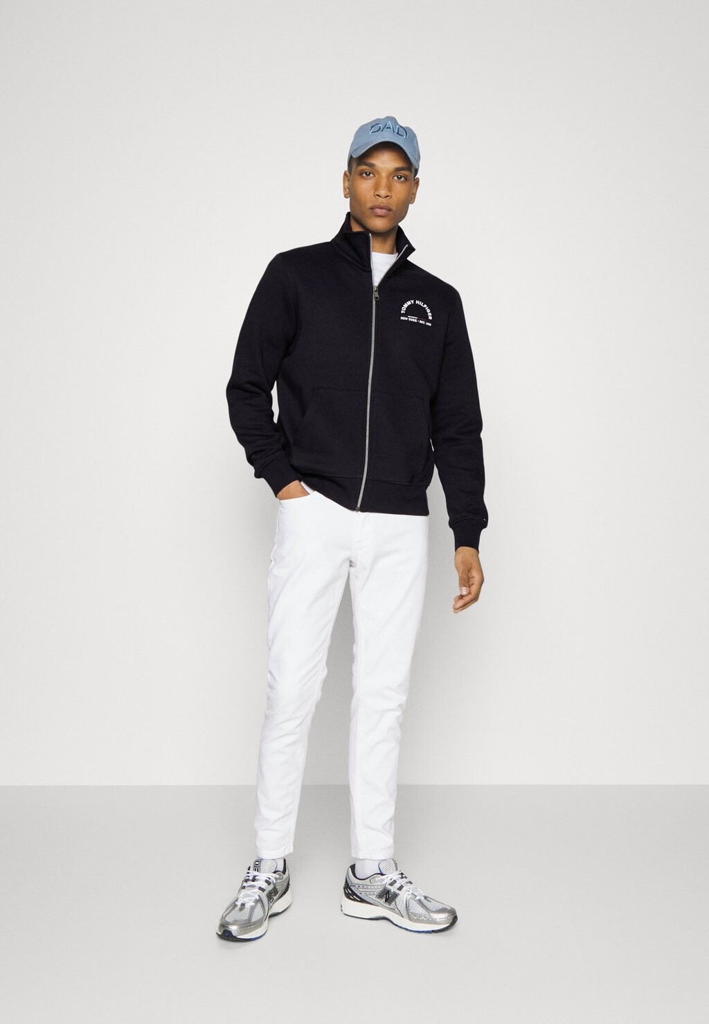 

Толстовка на молнии SHADOW STAND COLLAR Tommy Hilfiger, небо пустыни