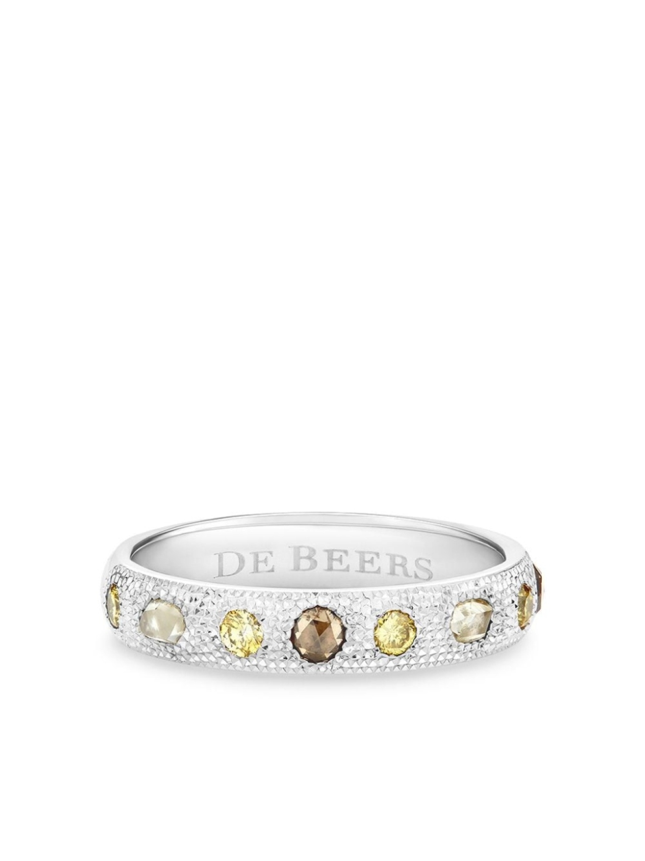 

Кольцо Talisman из белого золота с бриллиантами De Beers Jewellers, серебряный