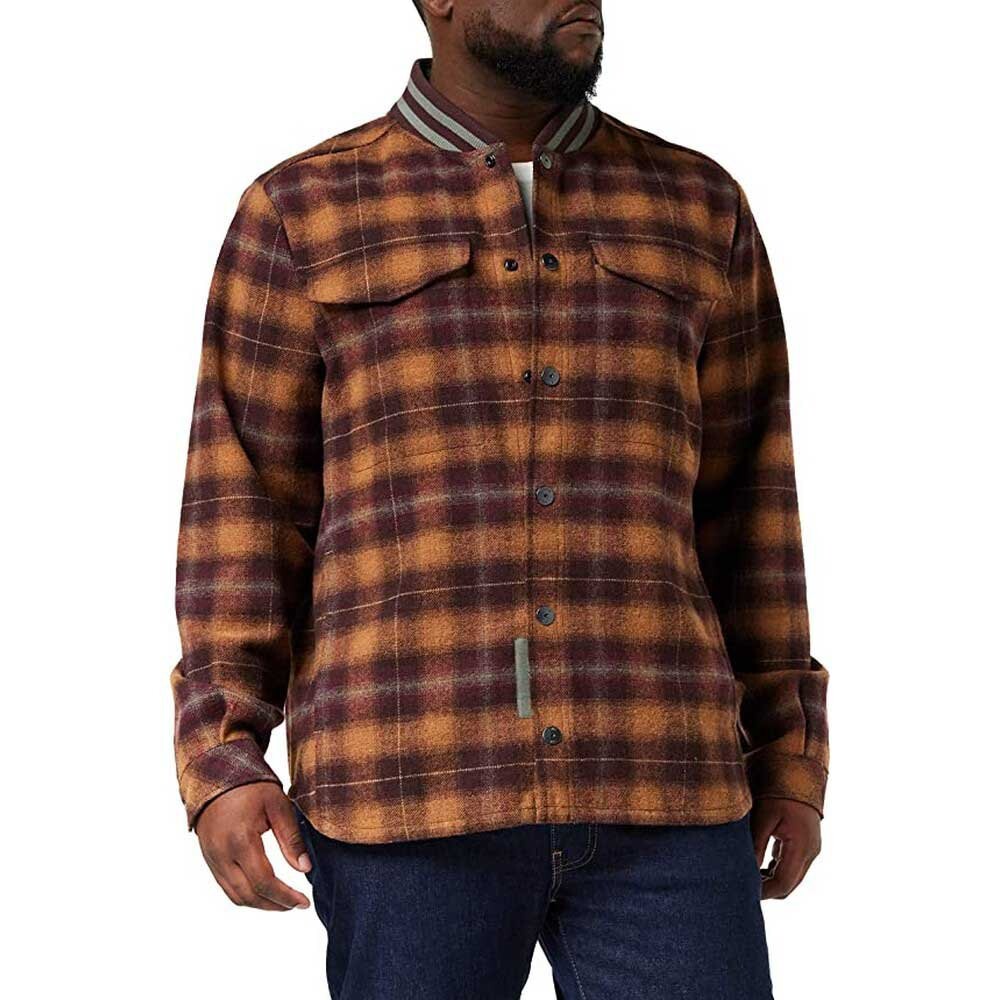 

Рубашка G-Star Bomber Collar, коричневый