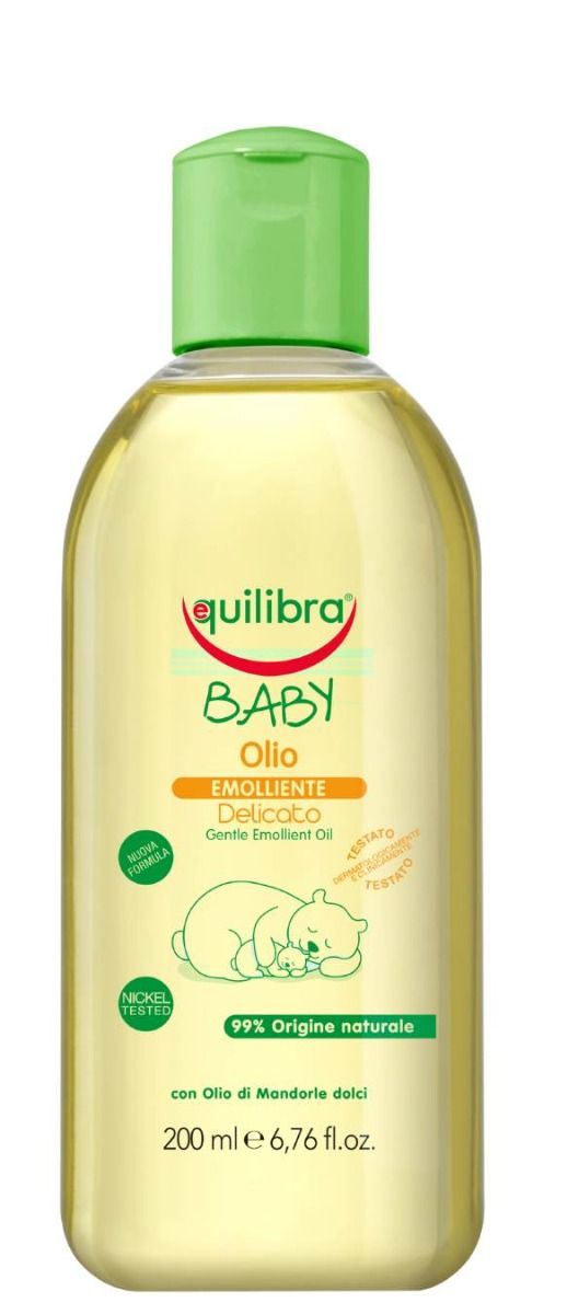 цена Equilibra Baby детское масло, 200 ml