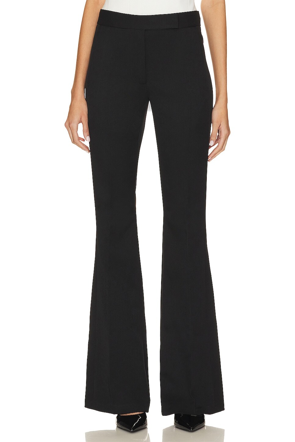 

Брюки RTA Flared Trouser, черный
