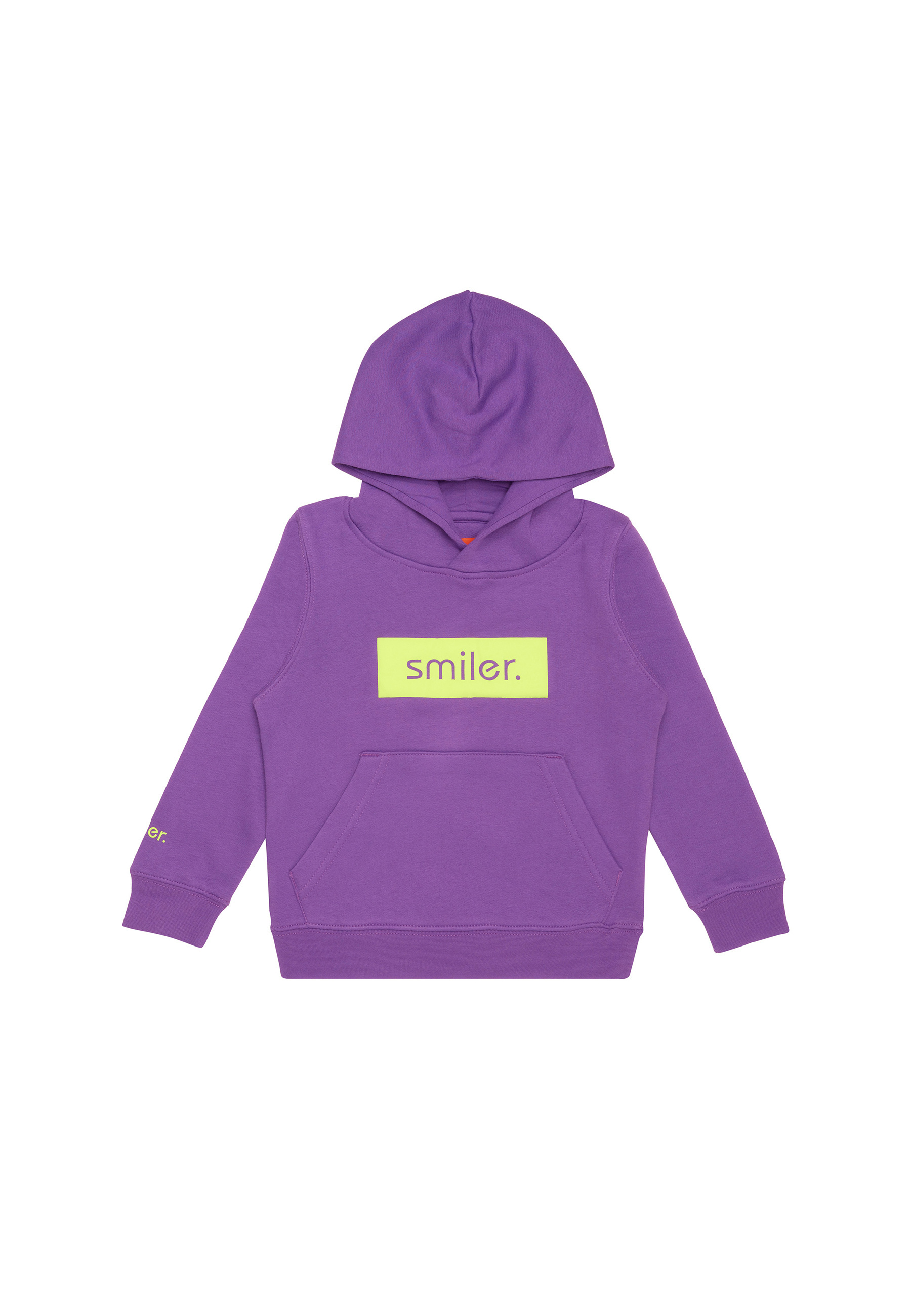 Толстовка smiler. Kapuzen mini buddy., фиолетовый