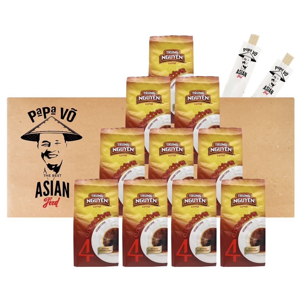 

Кофе Trung Nguyen Creative 4 Vietnam Кофе Арабика и Робуста молотый 10х250г