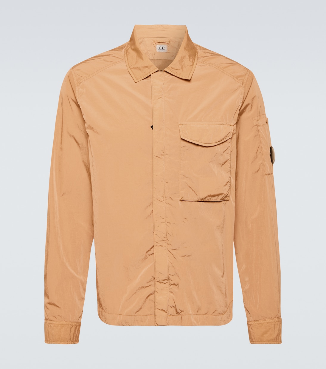 Рубашка chrome-r C.P. Company, апельсин куртка рубашка c p company chrome r pocket светло зеленый