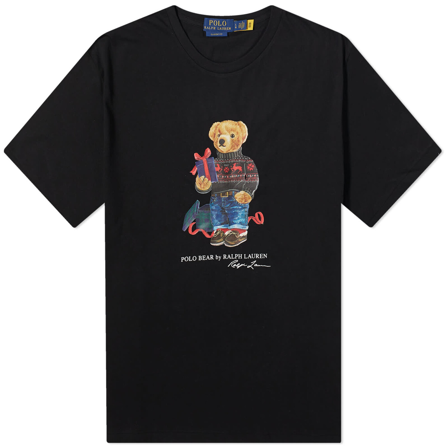 

Футболка Polo Ralph Lauren Gift Bear, цвет Polo Black