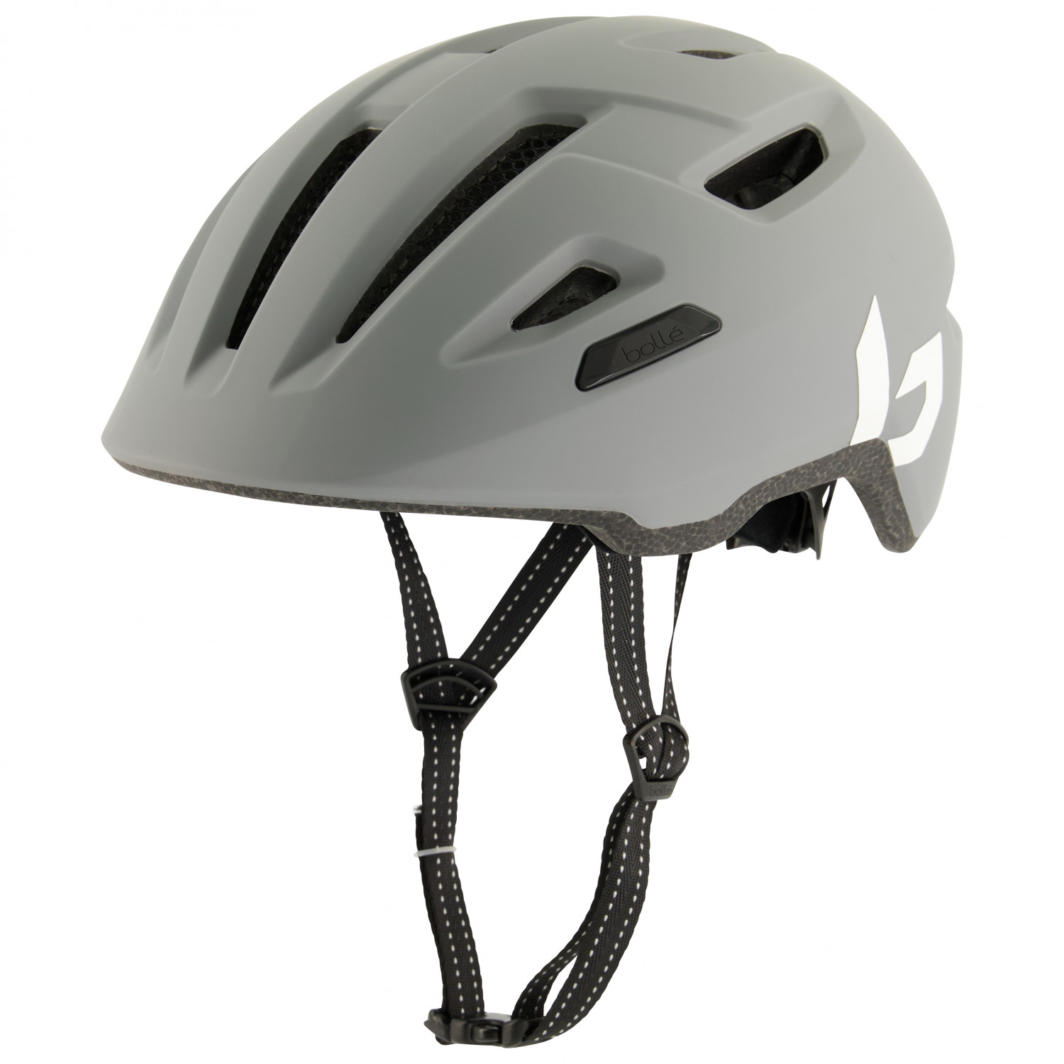 Велосипедный шлем Bollé Stance Pure, матовый серый шлем дьявольские звуковые украшения длинные короткие разноцветные фотомагнитные аксессуары для велосипедного шлема