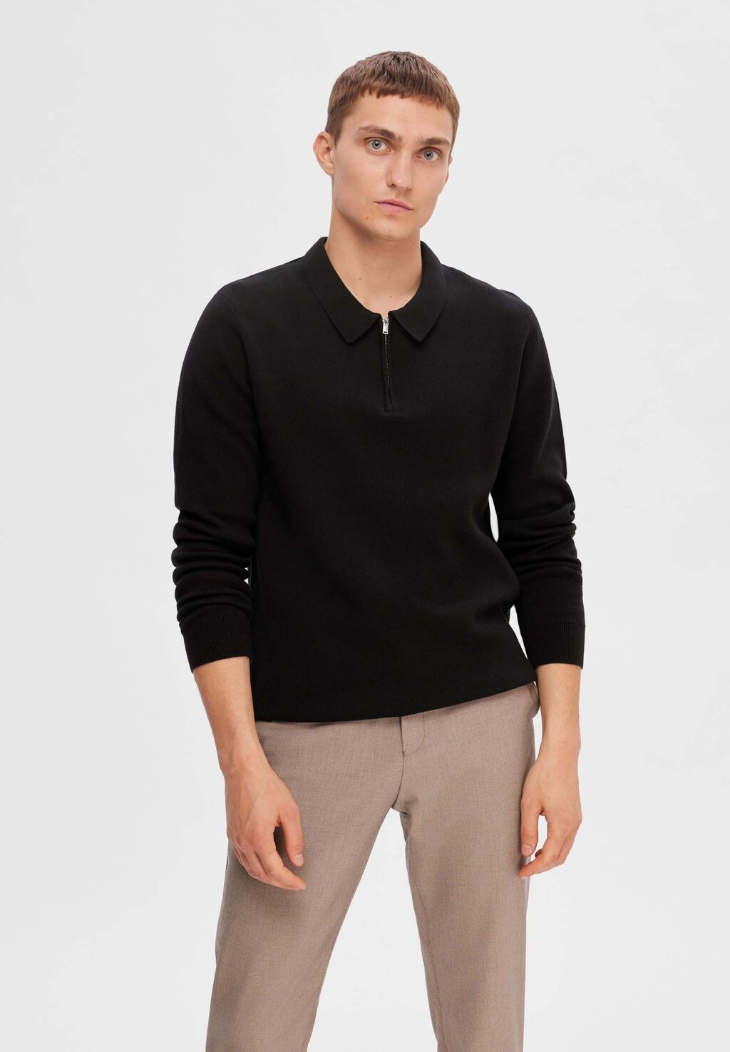 

Свитер Selected Homme, черный