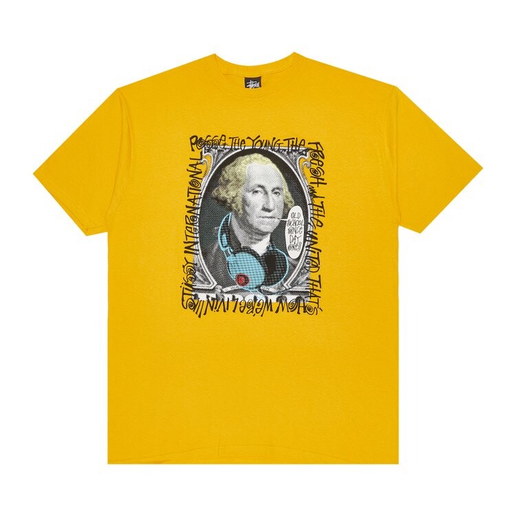 

Футболка Stussy Posse The Young The Frost 'Yellow', желтый