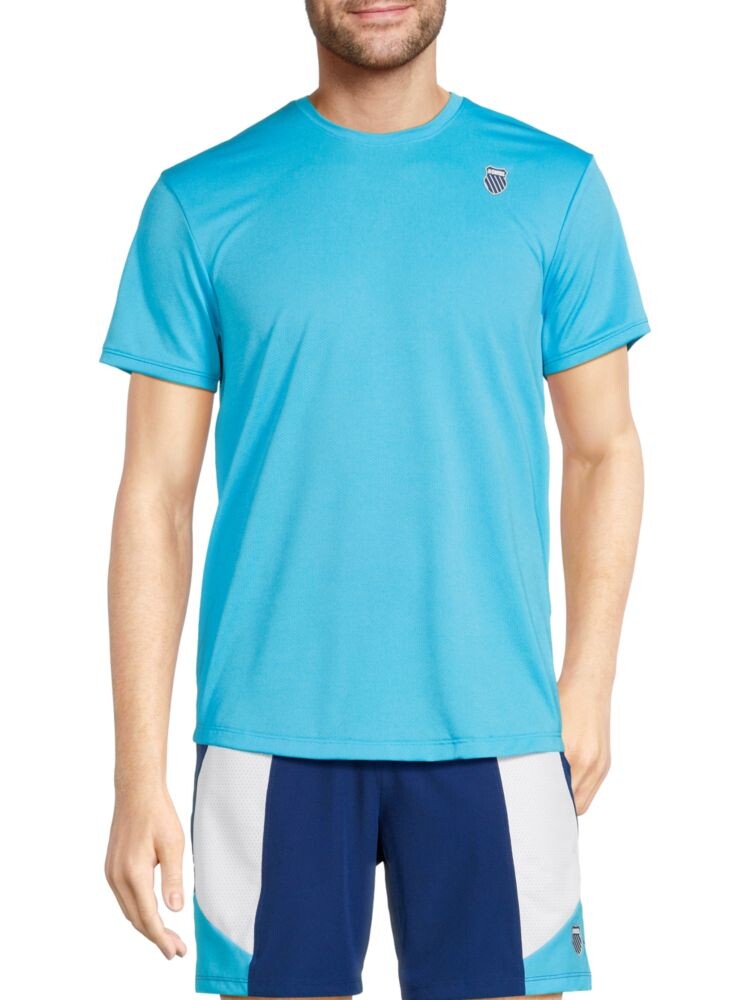 

Футболка с круглым вырезом и логотипом Surge K-Swiss, синий