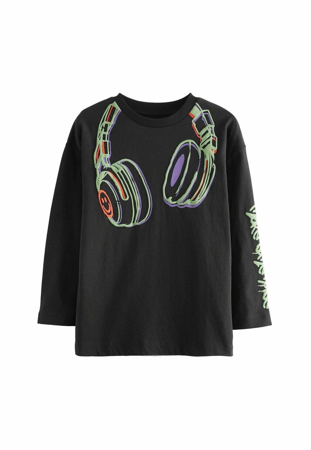 

Топ с длинными рукавами GRAPHIC Next, цвет black headphones