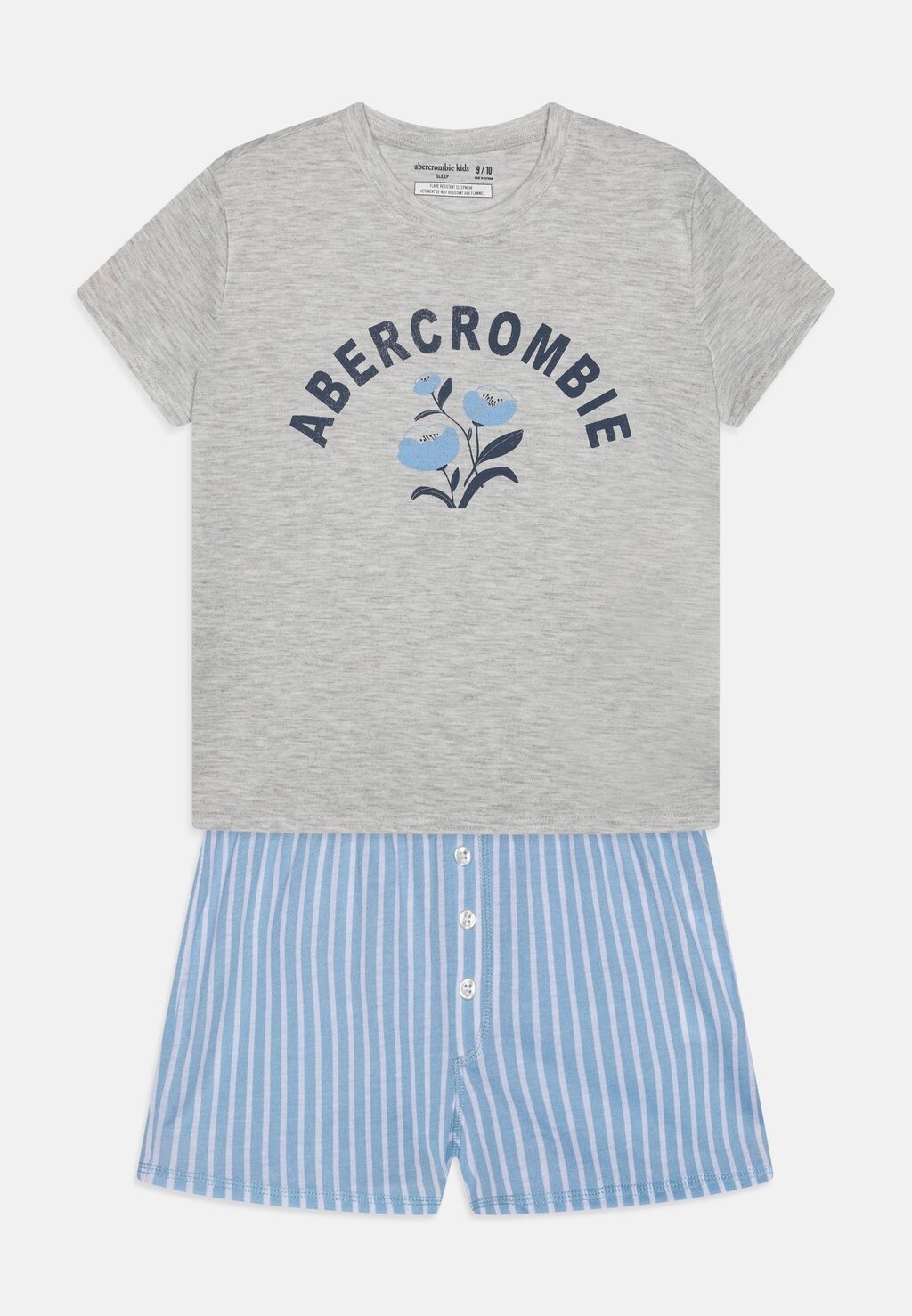 

Пижама Sleep Abercrombie & Fitch, цвет heather