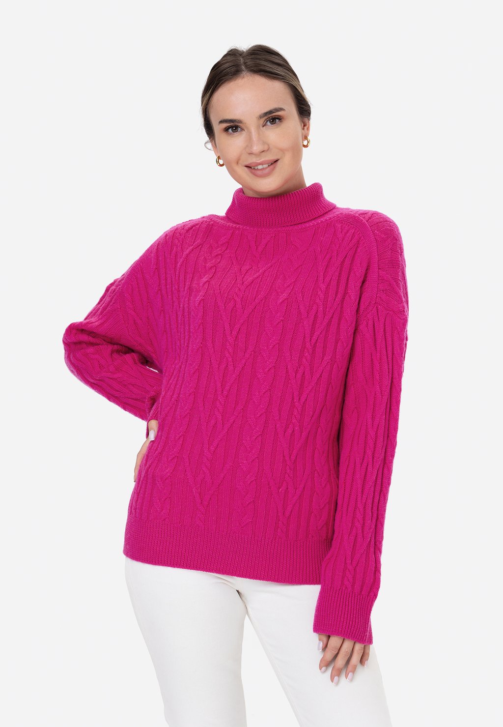 Свитер Izetta Laurella, розовый свитер odelia laurella зеленый