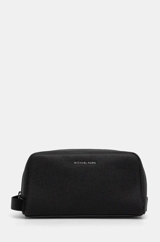 

Кожаная косметичка Michael Kors, черный