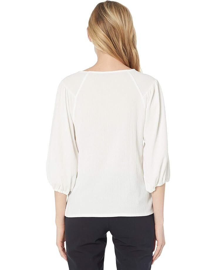 

Топ Vince Camuto Puff Sleeve Knit Top, цвет New Ivory
