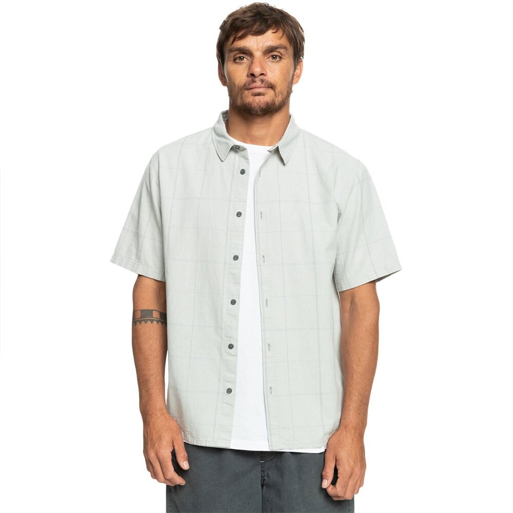 

Рубашка с коротким рукавом Quiksilver Authentic Influenced, серый