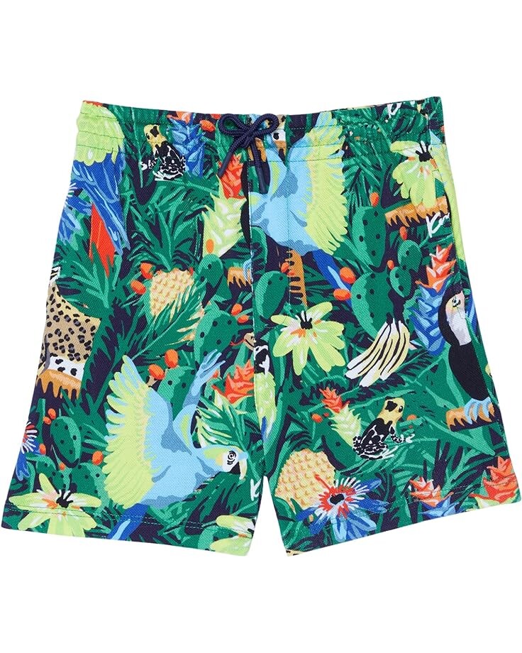 

Шорты Kenzo Jungle Print Shorts, темно-синий