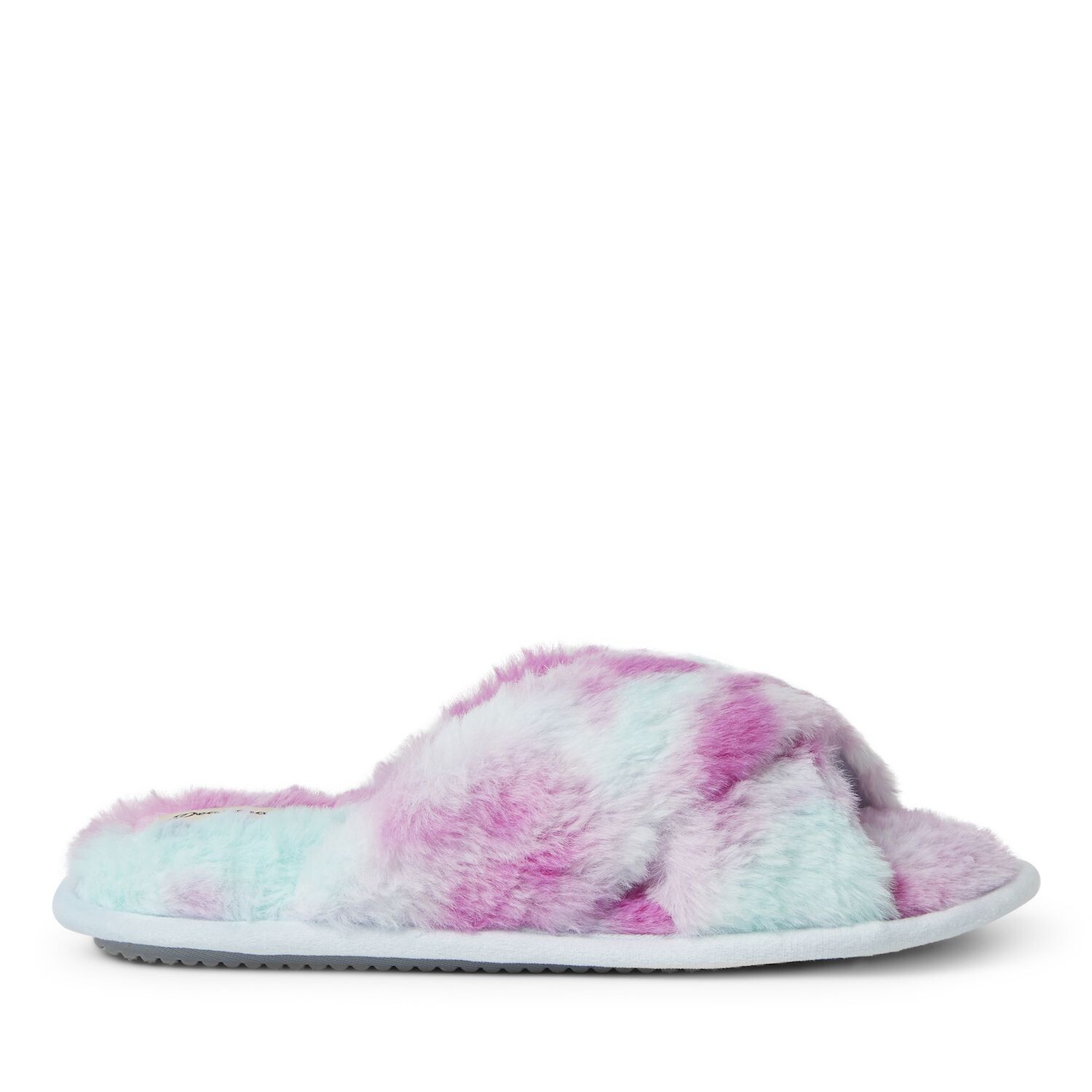 

Dearfoams Jessica Женские шлепанцы из искусственного меха Dearfoams, черный