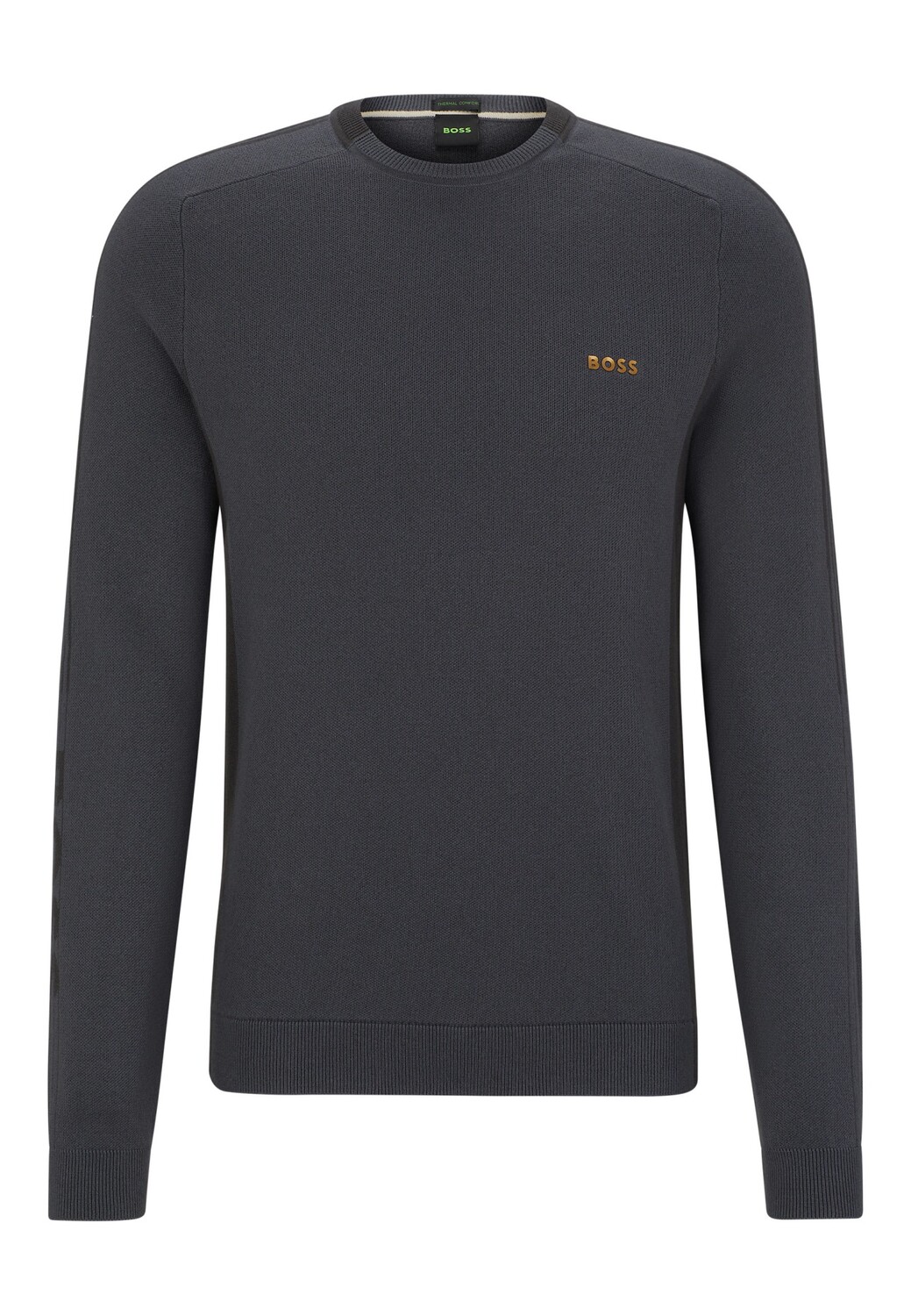 

Свитер BOSS RINOS Regular Fit, темно-серый