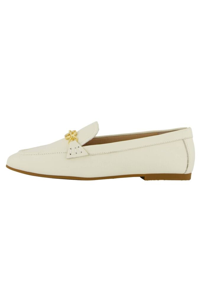

Лоферы из кожи наппа Lauren Ralph Lauren, белый