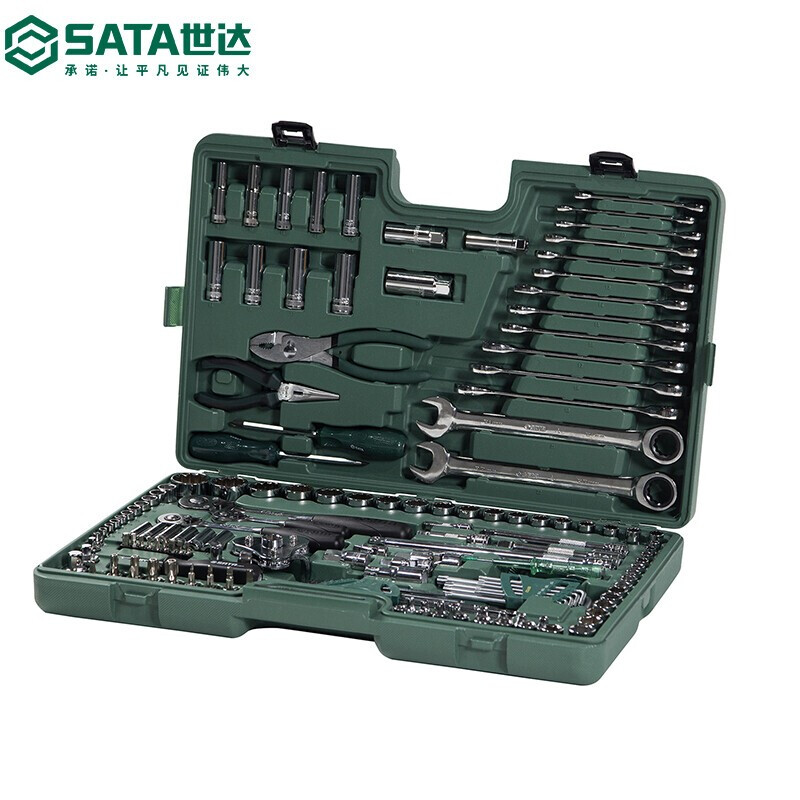 SATA 09941/09942 160-предметная мастерская быстрого ремонта, комплексный набор для ремонта машин по индивидуальному заказу 09941