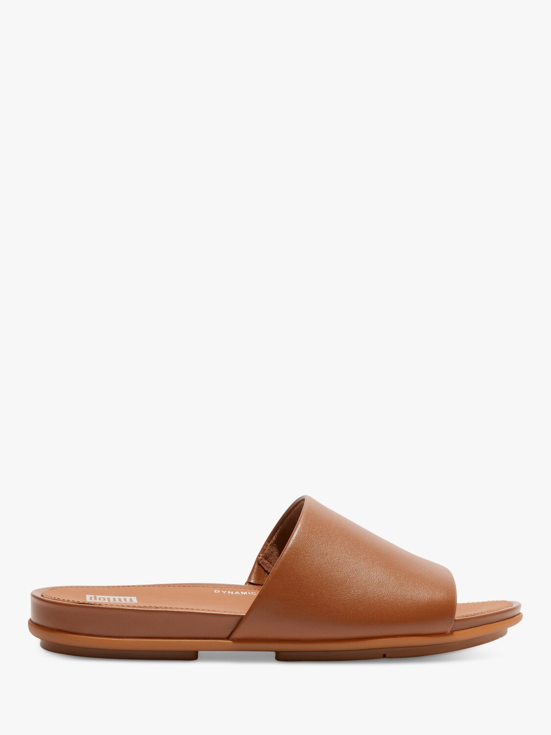 

Кожаные шлепанцы FitFlop Gracie, светло-коричневый