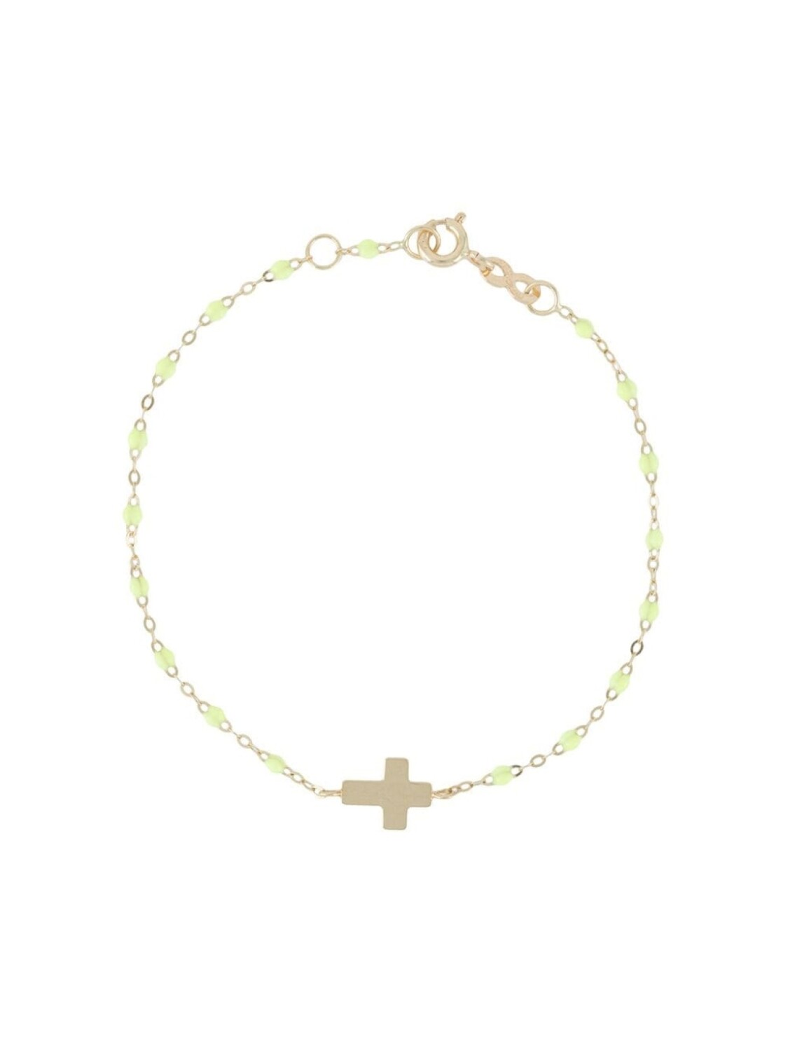 

Браслет Cross Charm Classic Gigi из розового золота Gigi Clozeau, металлик