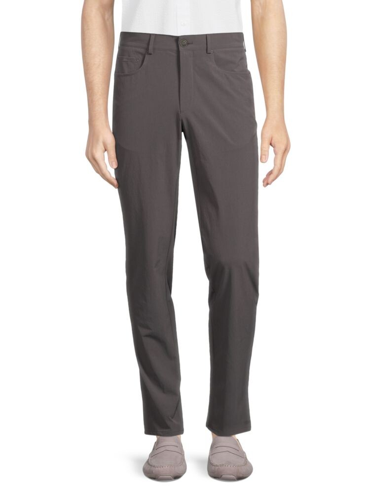 

Брюки с пятью карманами Elite Tech Samuelsohn, цвет Charcoal