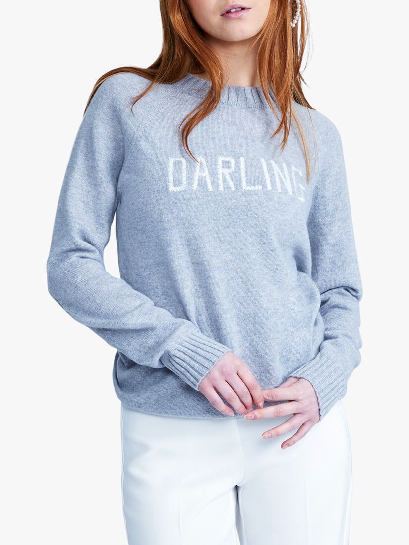

Фондовый джемпер унисекс Darling, серый