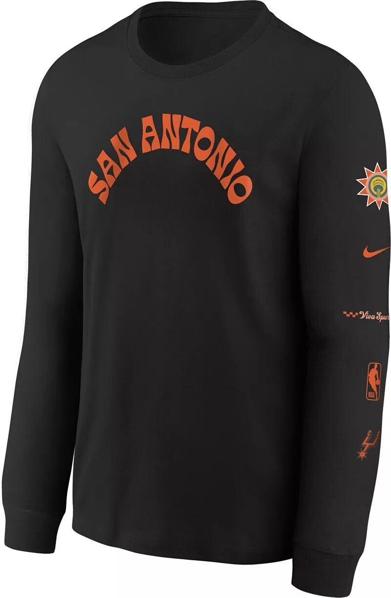 

Футболка с длинным рукавом Nike Youth 2023-24 City Edition San Antonio Spurs Max90