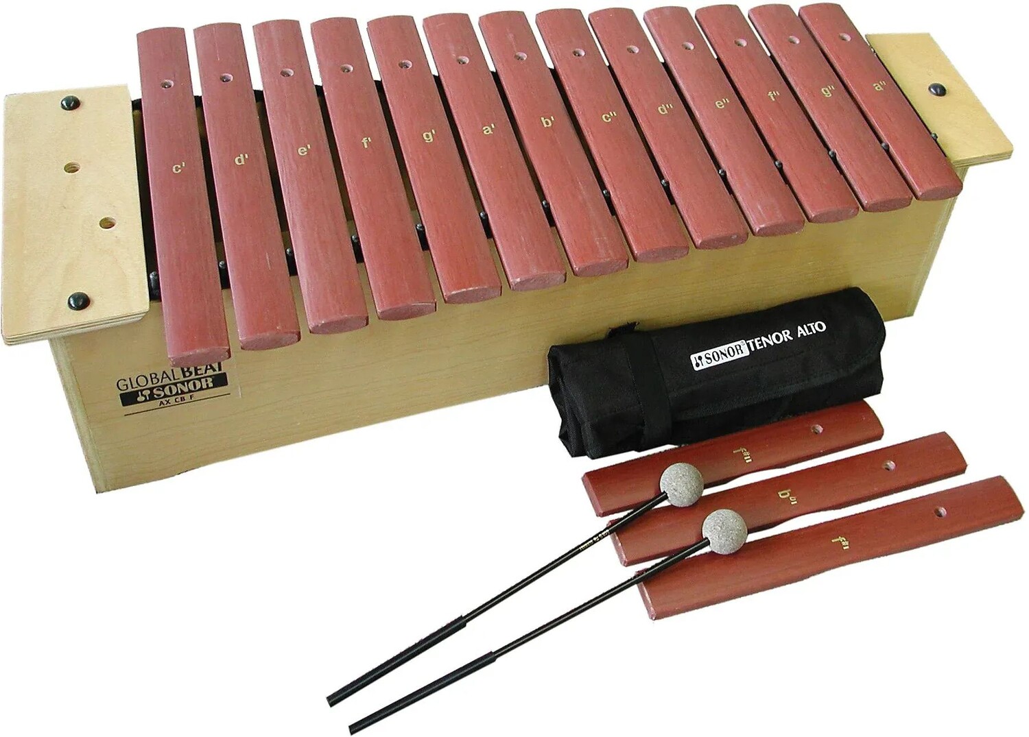 

Альт-ксилофон Sonor Orff AX GB F Global Beat