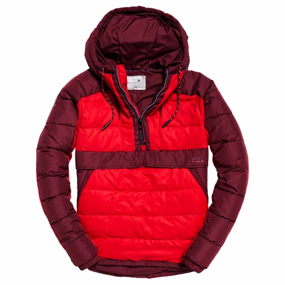 

Куртка Superdry Downhill Padded Overhead, красный