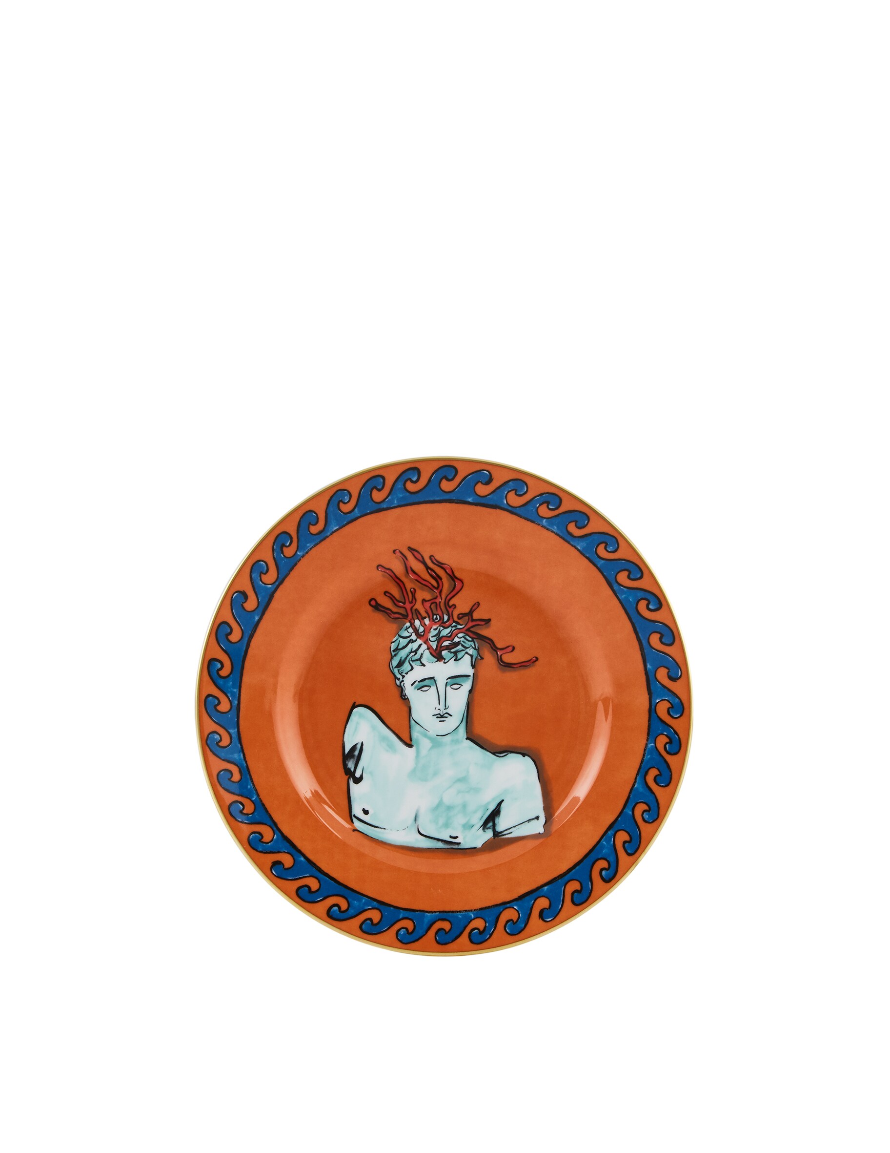 Десертная тарелка Rock Orange Ginori 1735 свеча il favorito small amber lagoon 284 г ginori 1735