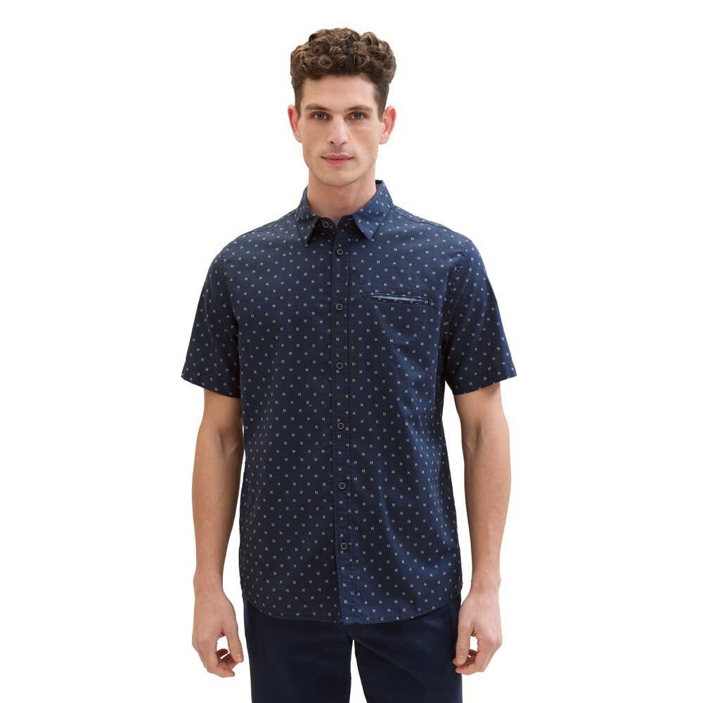 

Рубашка Tom Tailor Printed, синий