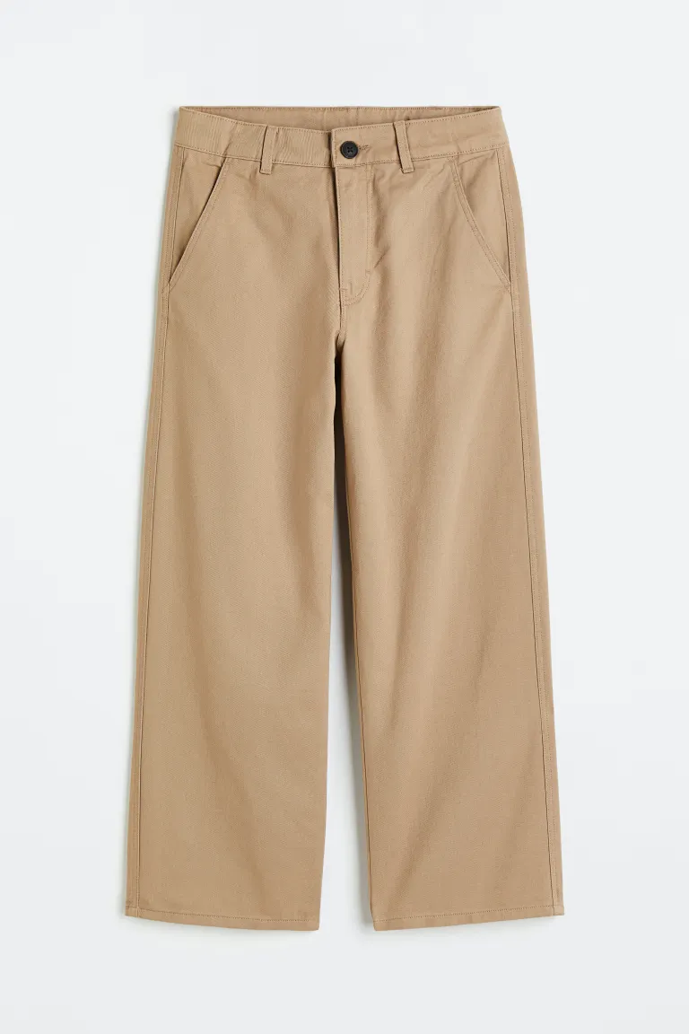 

Мешковатые брюки-чиносы H&M, бежевый