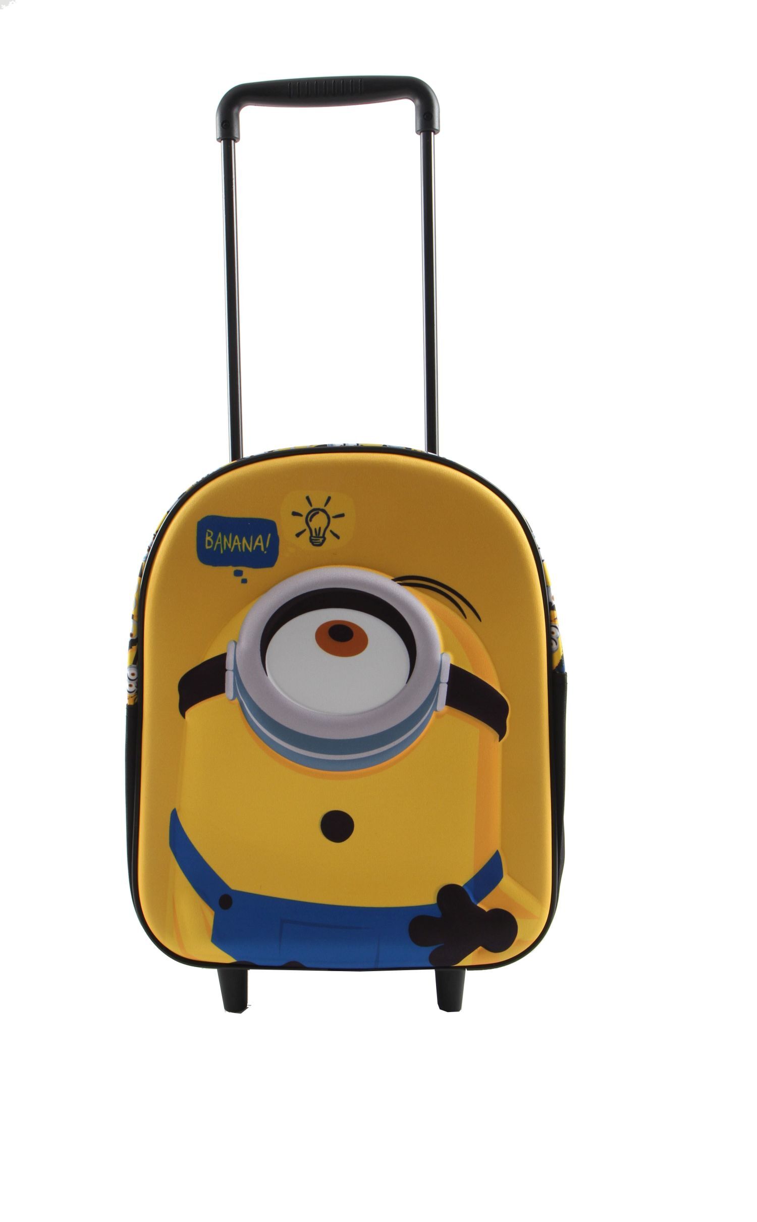 Рюкзак Minions mit Rädern Minions 31cm 3D Augen, желтый набор колпачков minions 2 3d 6 шт