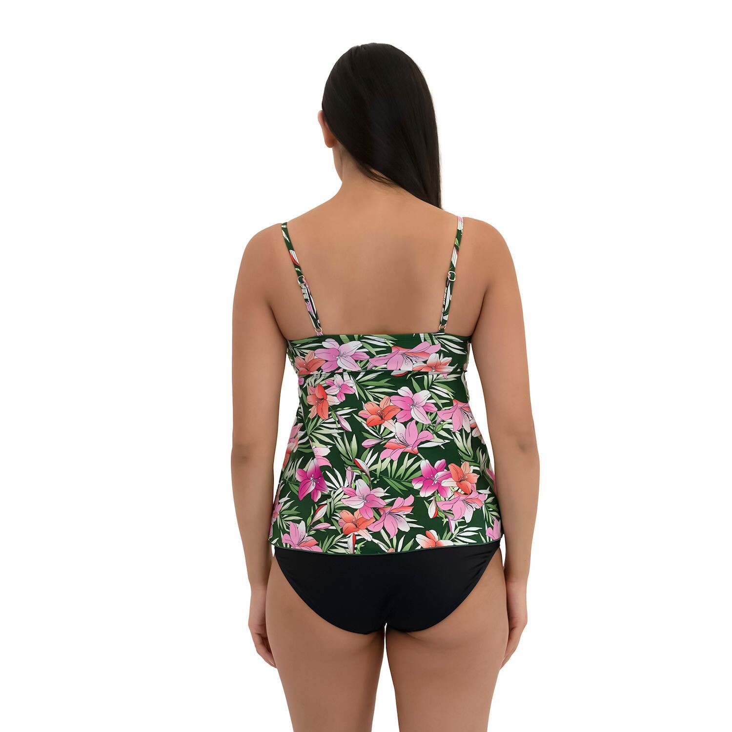 

Женский топ для плавания с водопадом Lillies Tummy Solutions A Shore Fit A Shore Fit