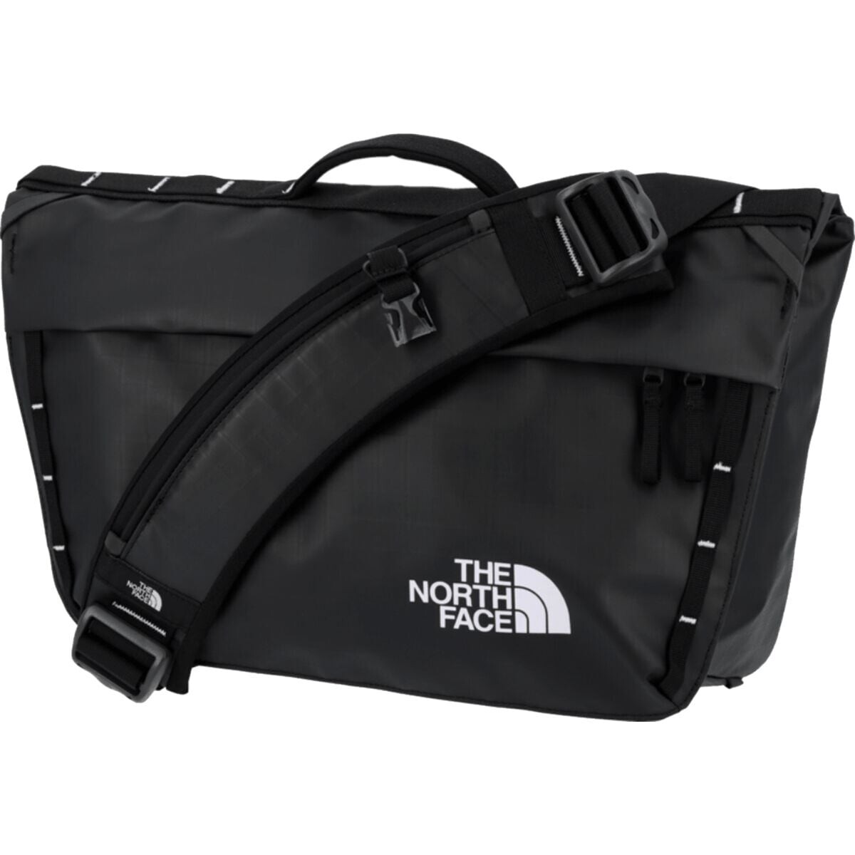 

Сумка-мессенджер base camp voyager The North Face, цвет asphalt grey/radiant orange