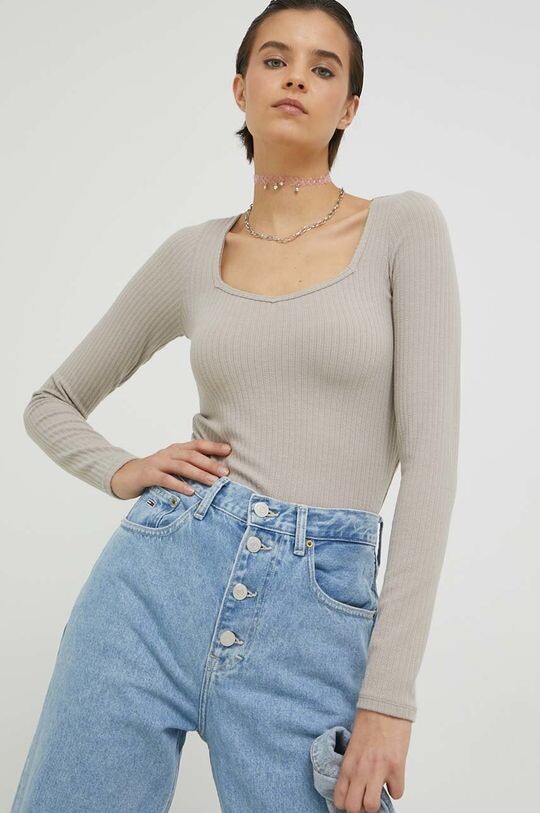 

Компания Холлистер блузка Hollister Co., серый