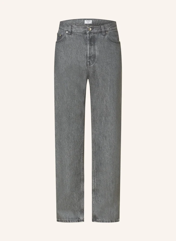 Классические джинсы прямого кроя Filippa K, серый