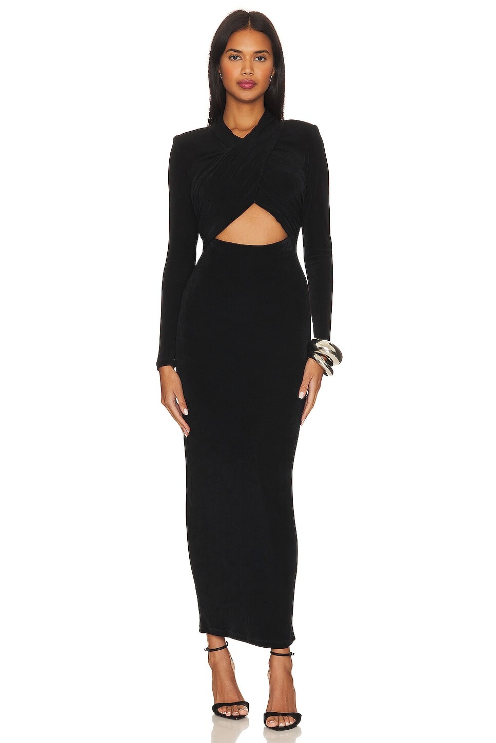 

Платье Bardot Reno Slinky Knit, черный