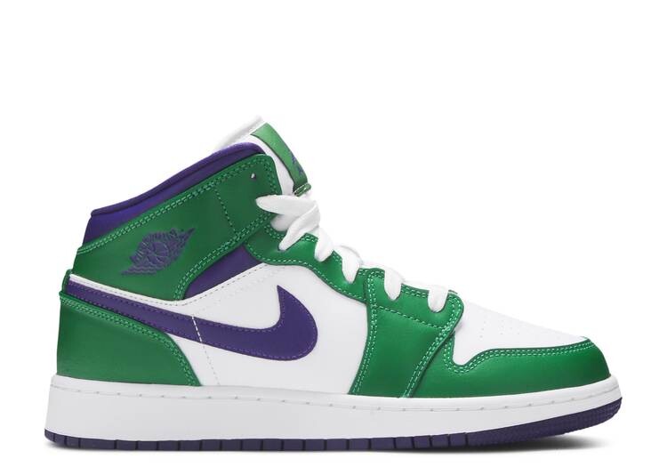 

Кроссовки AIR JORDAN 1 MID GS 'HULK',