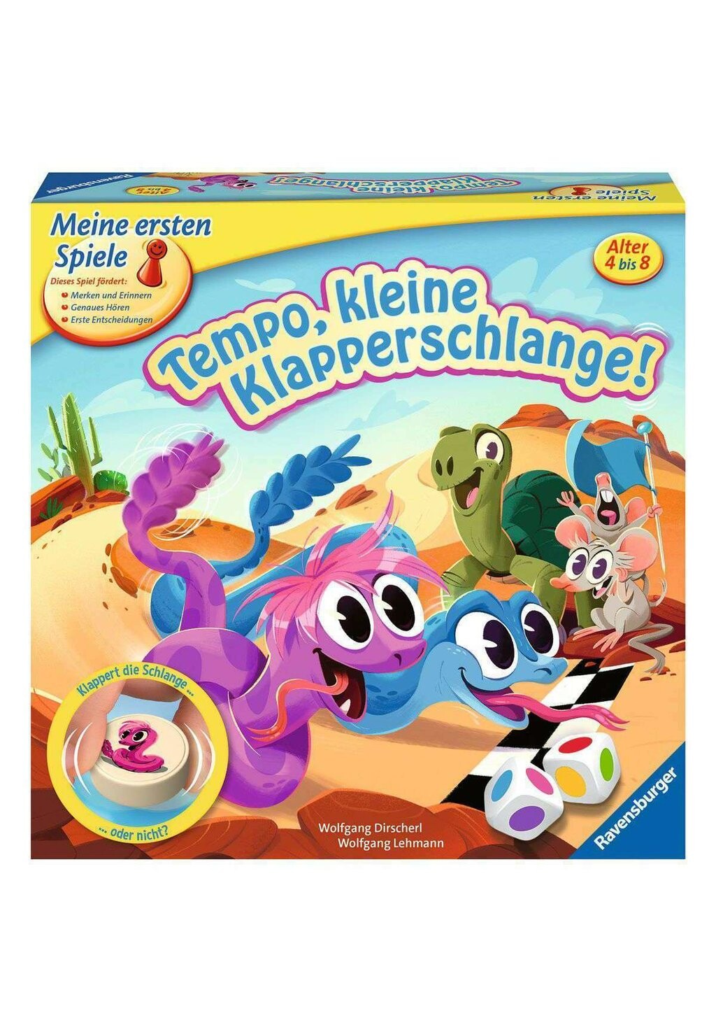 

Игра настольная TEMPO KLEINE KLAPPERSCHLANGE Ravensburger, цвет mehrfarbig