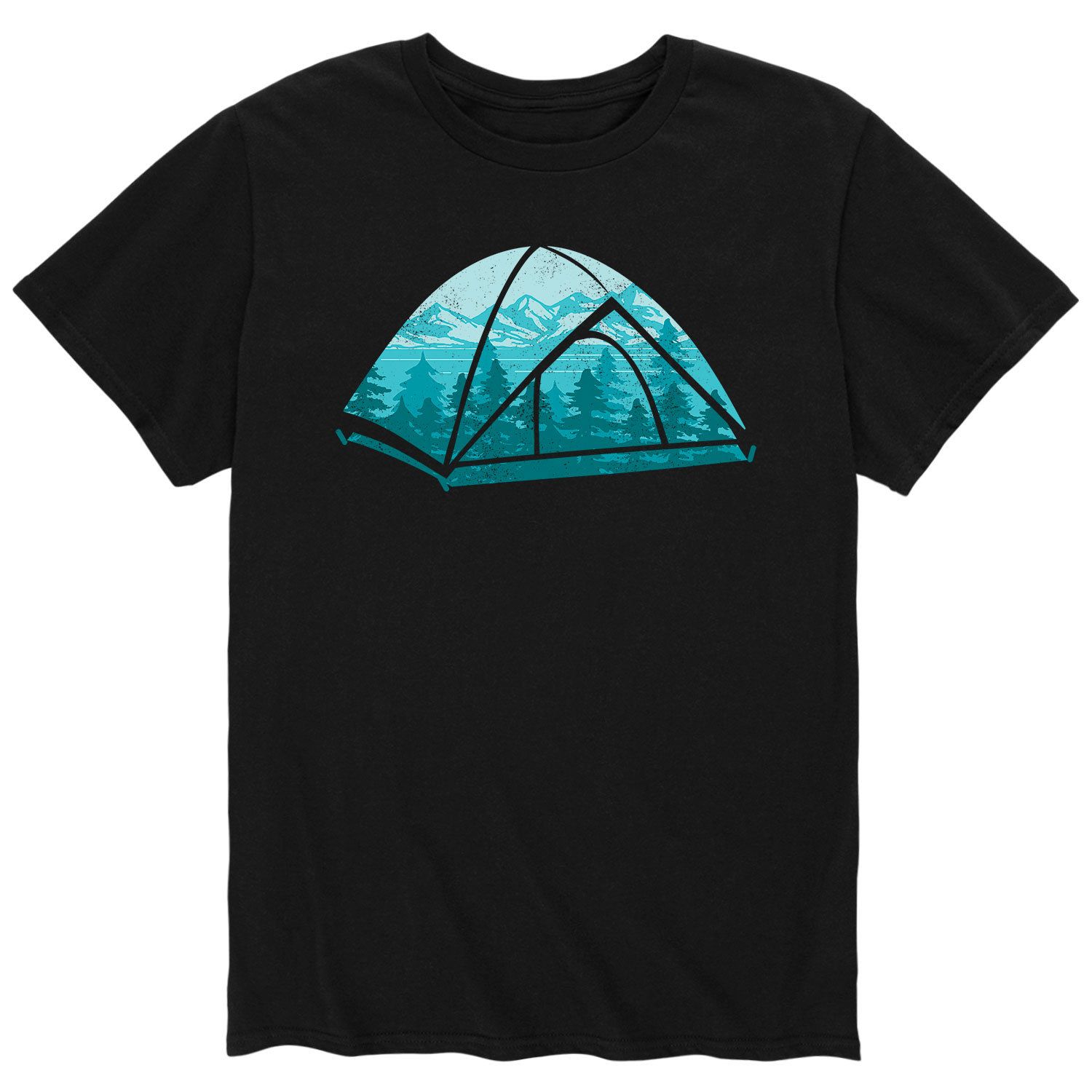 Мужская футболка для палатки на открытом воздухе Licensed Character