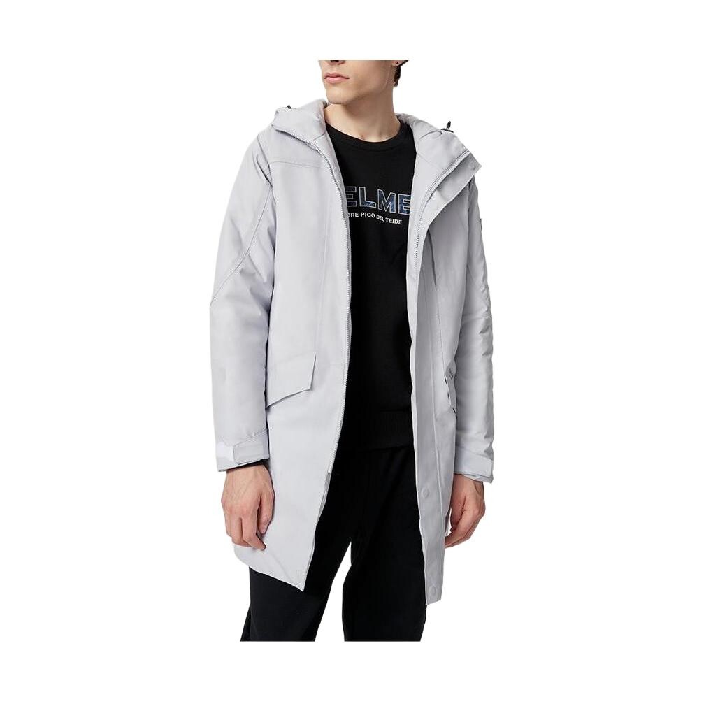 

Пуховик мужской Kelme, светло-серый