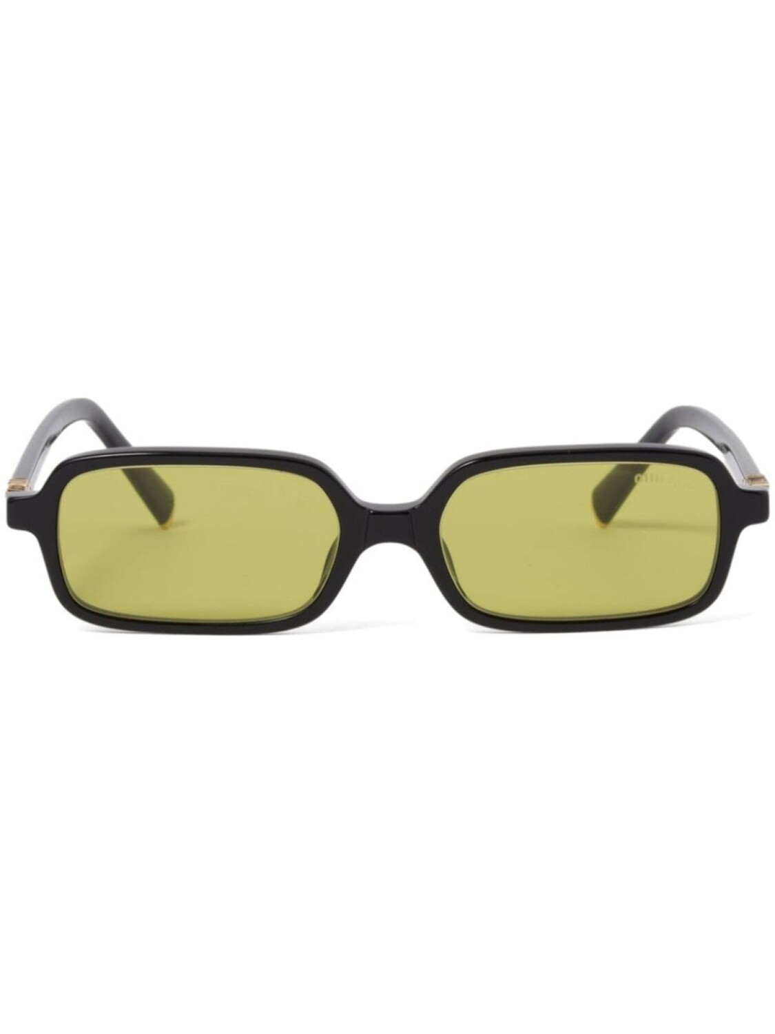 

Miu Miu Eyewear солнцезащитные очки Regard, черный
