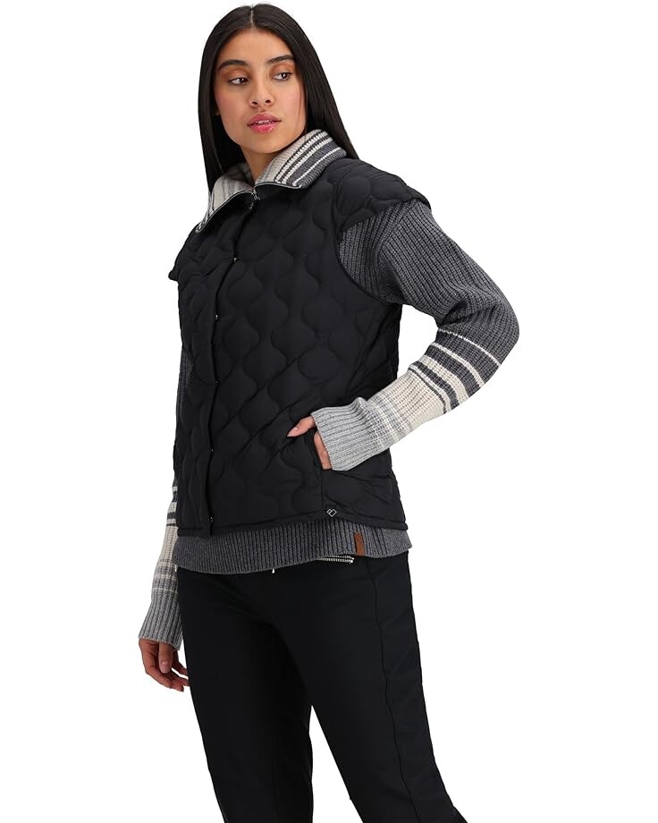 

Утепленный жилет Obermeyer Perry Down Vest, черный