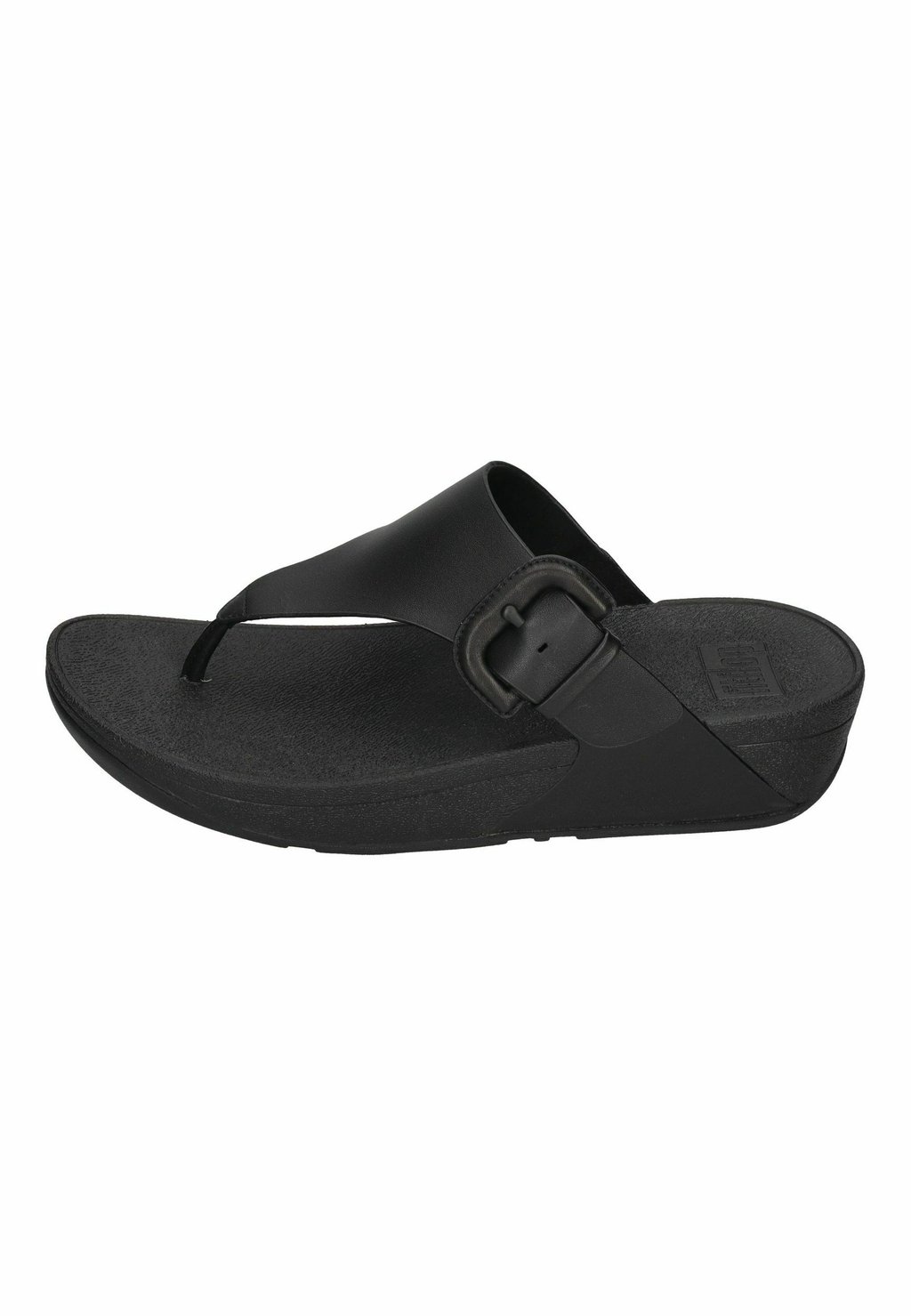 

Шлепанцы ZEHENTRENNER LULU COVERED BUCKLE RAW EDGE FitFlop, цвет black