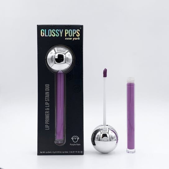 

Матовая помада Purple Rain Glossy Pops Velvet Satin