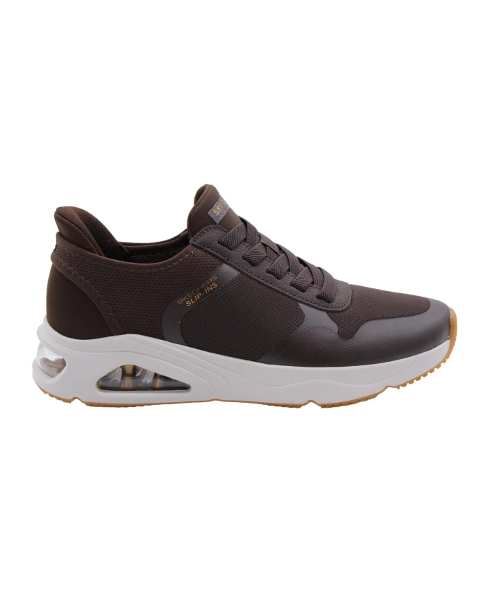 

Стильные кроссовки с акцентами KitKat Skechers, коричневый