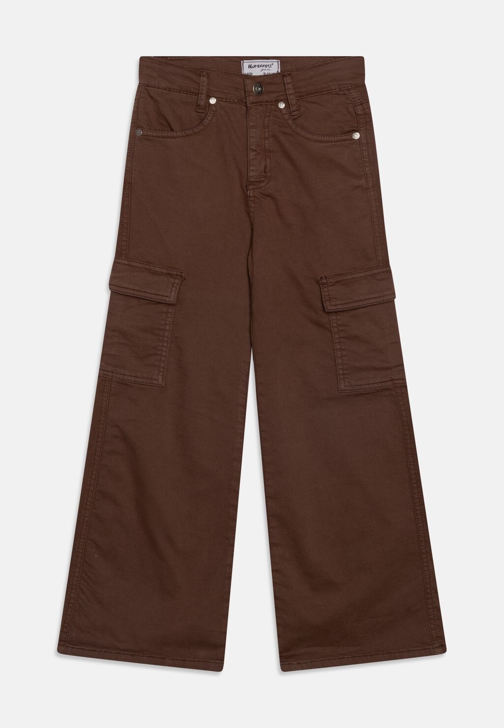 

Брюки карго Girls Wide Leg Pant Blue Effect, цвет schoko reactive